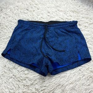 Lululemon Breakaway Short (3") Circuit Cerulean Blue Black / Black